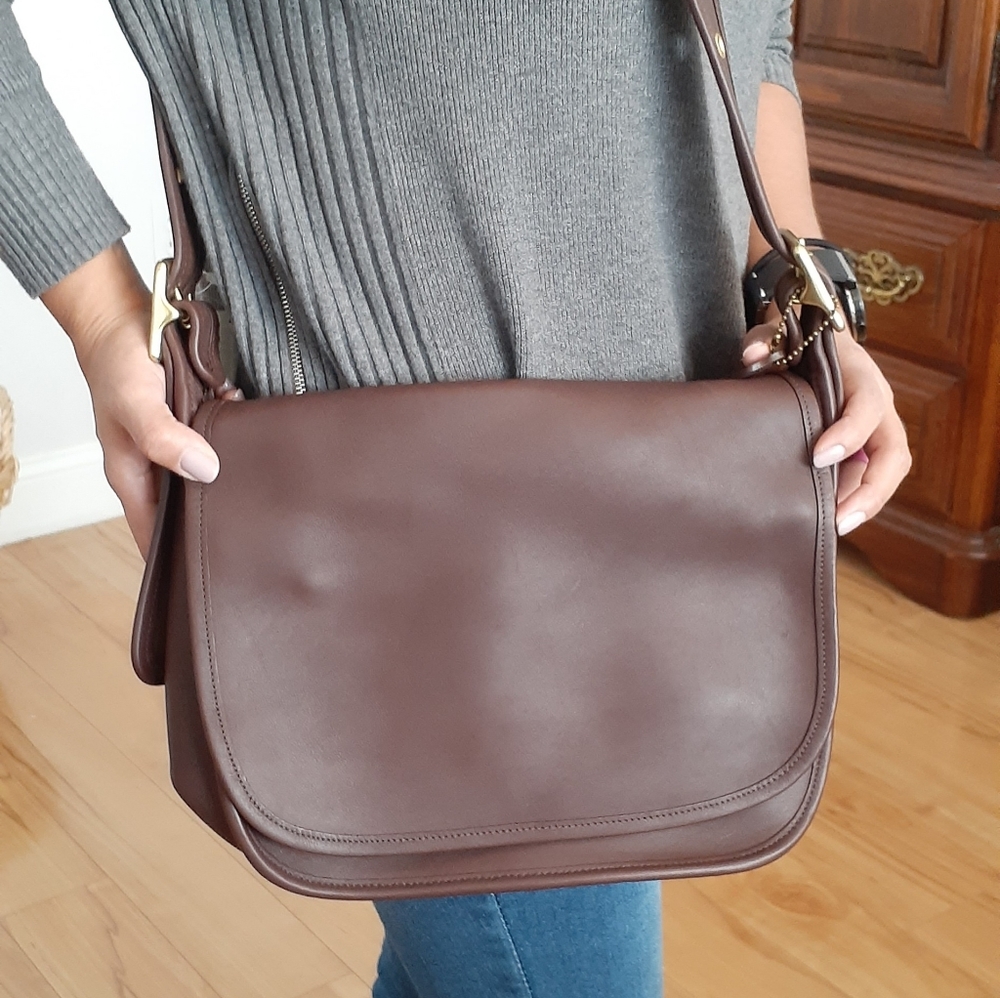 COACH VINTAGE Saddle Bag